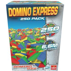 Domino Express - 250 Stenen: Maak de Langste Baan! Geschikt voor 6-99 jaar