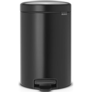 Brabantia NewIcon Pedaalemmer 12L Mat Zwart