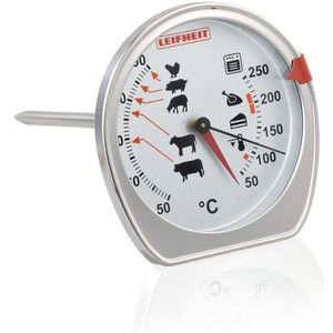 Leifheit - Proline - Vlees- en oventhermometer - analoog - rvs