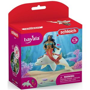 Schleich BAYALA - Isabelle Op Dolfijn - Speelfiguur - Kinderspeelgoed Voor Jongens en Meisjes