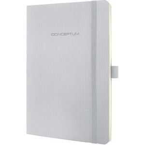 Sigel SI-CO323 Notitieboek Conceptum Pure Softcover A5 Lichtgrijs Gelinieerd