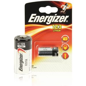 Energizer En123p1 El123 Lithium Foto Batterij 1-blister