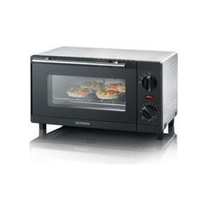 Severin TO 2052 Vrijstaand Toast Oven.358x310x210mm 800W, 4 Standen Met 60 Min Timer
