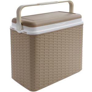 Koelbox Rotan Beige 24L