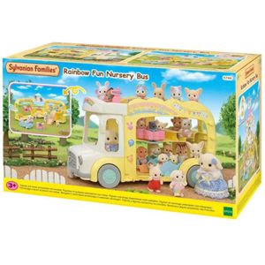 Sylvanian Families 5744 Regenboogbabybus- Poppenhuisinrichting