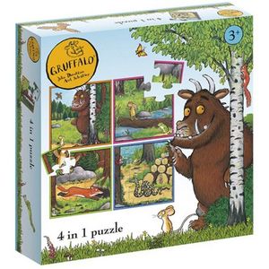 Gruffalo 4in1 Puzzel (4-16 Stukjes)