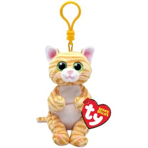 TY Beanie Babies Bellies Clip Knuffel Kat Mango 10 cm