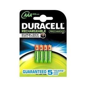 Oplaadbare Batterijen Duracell Rechargeable NimH Stay Charge