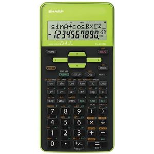 Citizen SH-EL531THGR Calculator Sharp EL531THGR Zwart-groen Wetenschappelijk