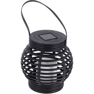 Grundig Soloar LED Lantaarn 15x16 cm Zwart