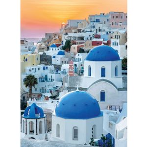 Puzzel Santorini (1000 Stukjes) - Clementoni High Quality Collection