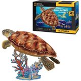 Cubic Fun National Geographic 3D Puzzel Zeeschildpad 31 Stukjes