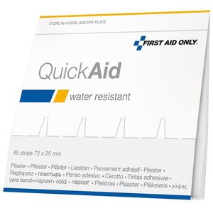 Westcott Pleisters Refill First Aid Only 45x voor AC-P44001 Waterproof 6 Stuks