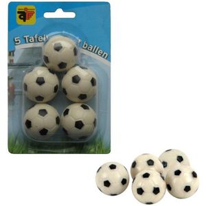 Tafelvoetbal Ballen 5 Stuks