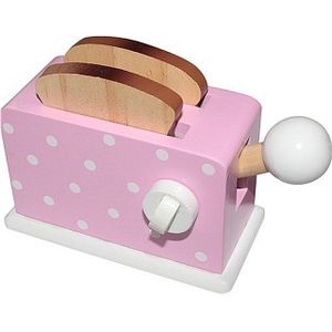Simply for Kids Houten Broodrooster + Brood Roze