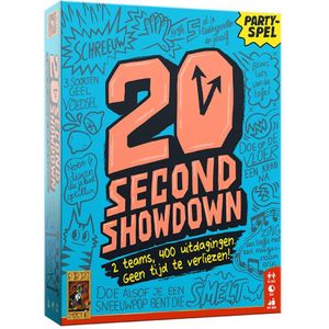 999 Games 20 Second Showdown - Vliegensvlug partyspel voor 5-20 spelers