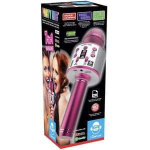 iDance PARTY MIC Roze Karaokemicrofoon