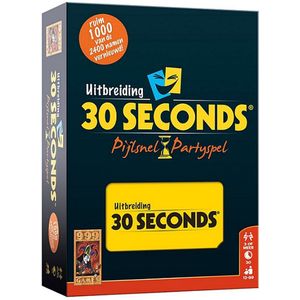 999 Games 30 Seconds Uitbreiding - Speel met 3-24 spelers in 30 minuten - Leeftijd 10+ - Nieuwe kaarten en begrippen