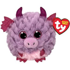 TY Teeny Puffies Knuffel Draakje Spark 10 cm