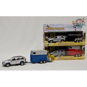 Kids Globe Traffic Volvo XC90 + Paardentrailer