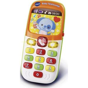 VTech Baby Telefoon - Cadeau - Interactief Speelgoed - Educatief Kindertelefoon - Cadeau - Oranje