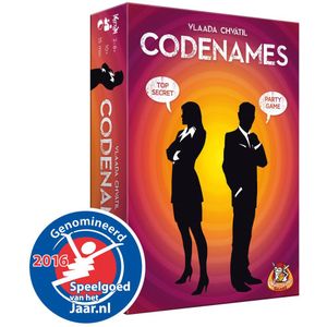 White Goblin Games Bordspel Codenames 10+ - Het spannende spionnenspel voor 2-8 spelers!