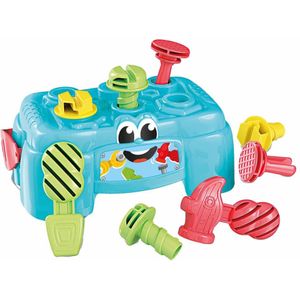 Baby Clementoni - Werkbank - Mini Activiteitentafel - Motoriek Speelgoed - Educatief Speelgoed