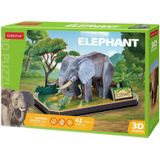 Cubic Fun 3D Puzzel Olifant 42 Stukjes