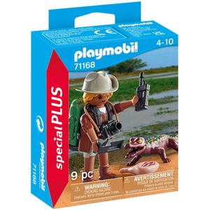 Playmobil 71168 Special Plus Onderzoeker met Kaaiman