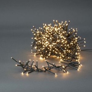 buffet Elastisch Sympathiek Kerstverlichting cluster 1000 led-lampjes 20 meter (warm wit) -  Kerstverlichting kopen? | Kerstboomverlichting | beslist.nl