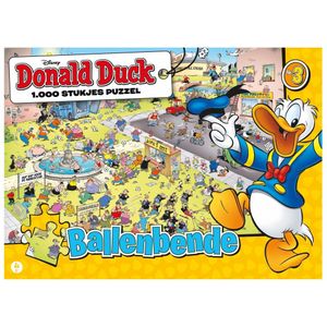 Disney Puzzel Donald Duck Ballenbende (1000 Stukjes)