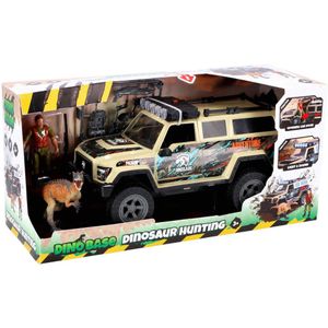 Dinobase Terreinwagen met Dino + Licht en Geluid