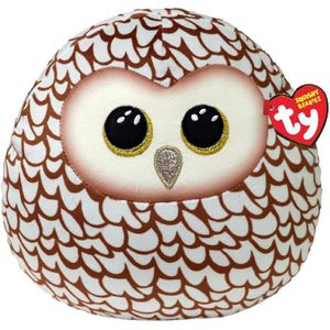 TY Squish a Boo Knuffelkussen Uil Whoolie 20 cm