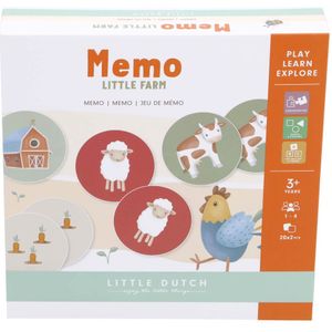 Little Dutch - Memo spel FSC - Little Farm