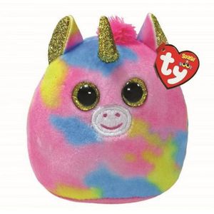 TY Squish A Boo Knuffelkussen Eenhoorn Fantasia 8 cm