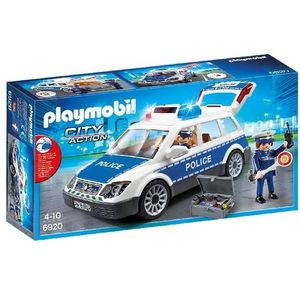 PLAYMOBIL City Action Politiepatrouille met licht en geluid - 6920