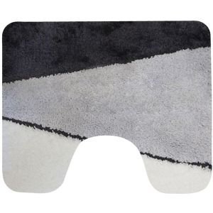 Dutch House Toiletmat Dijon - 60x50cm - Grijs