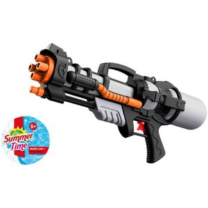 Summertime Waterpistool 49 cm Oranje/Zwart/Grijs