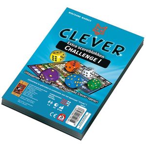 999 Games Clever Challenge Scoreblokken - Geschikt voor 1-4 spelers vanaf 8 jaar