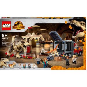 Lego Jurassic World 76948T-Rex and Raptor Breakout