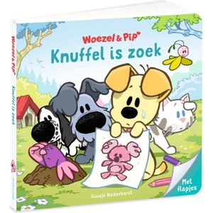 Woezel en Pip Boek Knuffel is Zoek