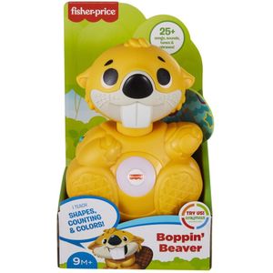 Fisher Price Linkimals Boppin Beaver + Licht en Geluid