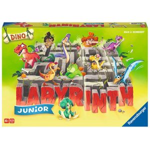 Ravensburger Junior Labyrinth Dino - Het slimme schuifspel voor jonge dino fans
