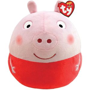 TY Squish A Boo Knuffelkussen Peppa Pig Peppa 31 cm