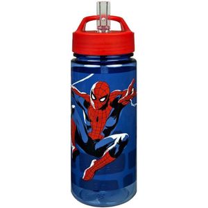 Scooli Drinkfles Spiderman 500 ml Rood/Blauw