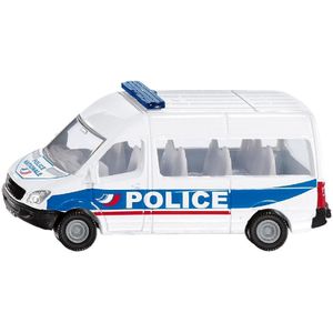 Siku Mercedes Benz Sprinter Police 8,2 Cm Staal Wit (0806001)