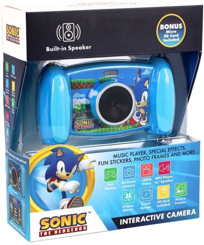 Interactieve Camera Sonic Blauw