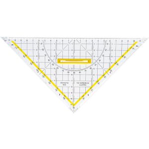 Aristo AR-1650/4 Tekendriehoek 25cm Met Afneembare Greep