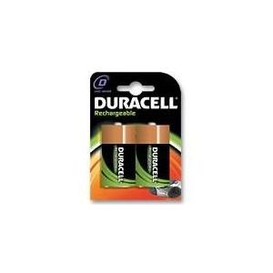 Duracell Rechargeable D 3000mAh batterijen, verpakking van 2