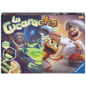 Ravensburger La Cucaracha Limited Ed. - Magisch spel met gloeiende kakkerlak, bestek en dobbelsteen - Geschikt voor 2-4 spelers vanaf 5 jaar